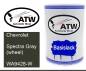 Preview: Chevrolet, Spectra Gray (wheel), WA9428-W: 500ml Lackdose, von ATW Autoteile West.